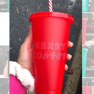 LAST ONE Merry Coffee Starbucks Cold Cup